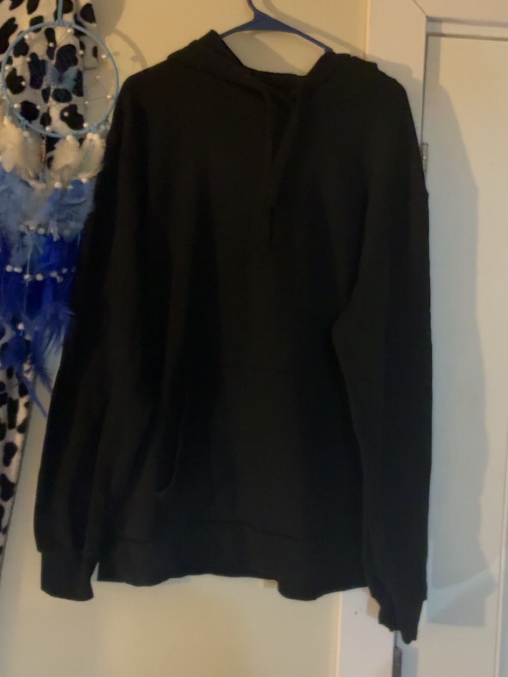 Men's Lightweight Black Hoodie Jacket
